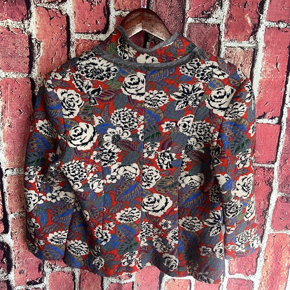 Bigio Collection Floral women’s Blackzer size 10 - Picture 3 of 12